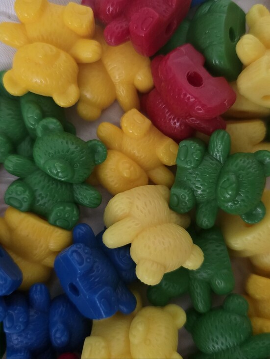 Other - Colorful Plastic Teddy Counters